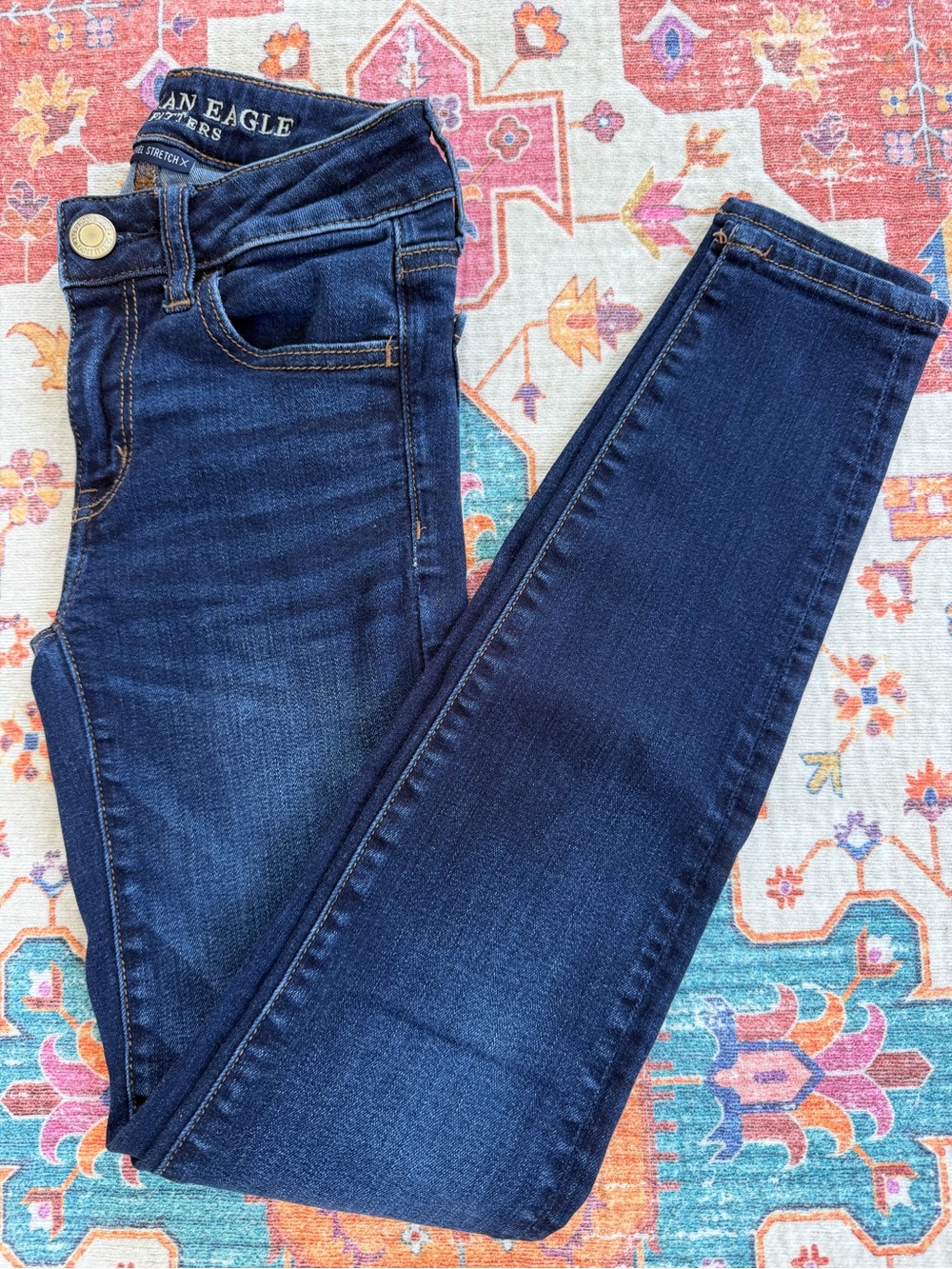 American Eagle Outfitters Indigo Skinny Jeans